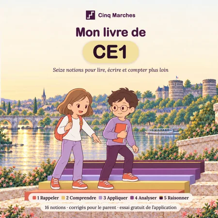 Couverture de Mon livre de CE1