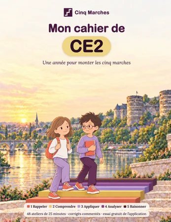 Couverture de Mon cahier de CE2