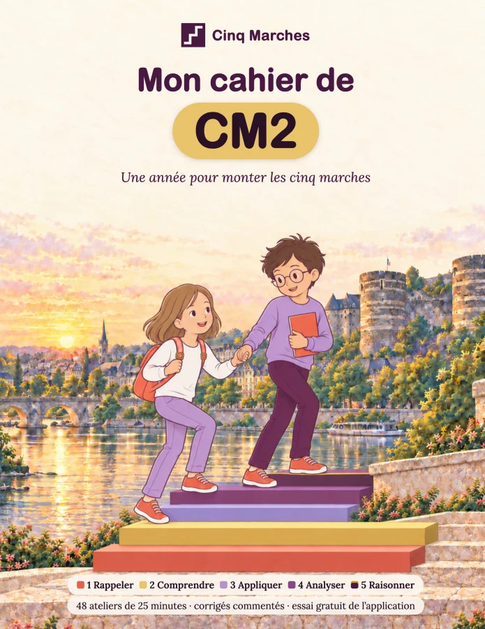 Couverture de Mon cahier de CM2