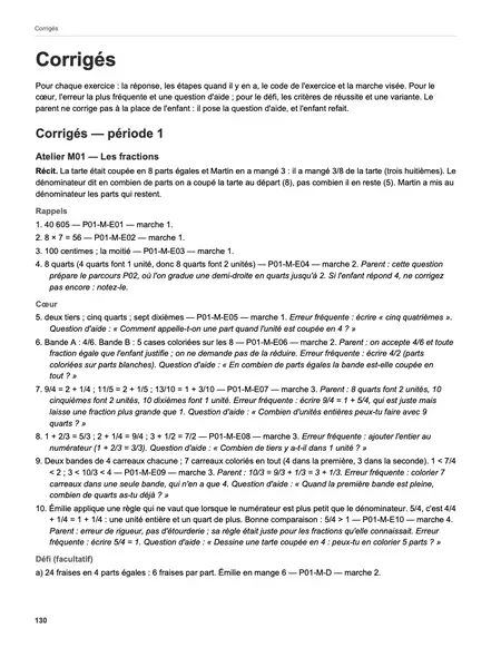 Page 130 du livre : le corrigé correspondant.
